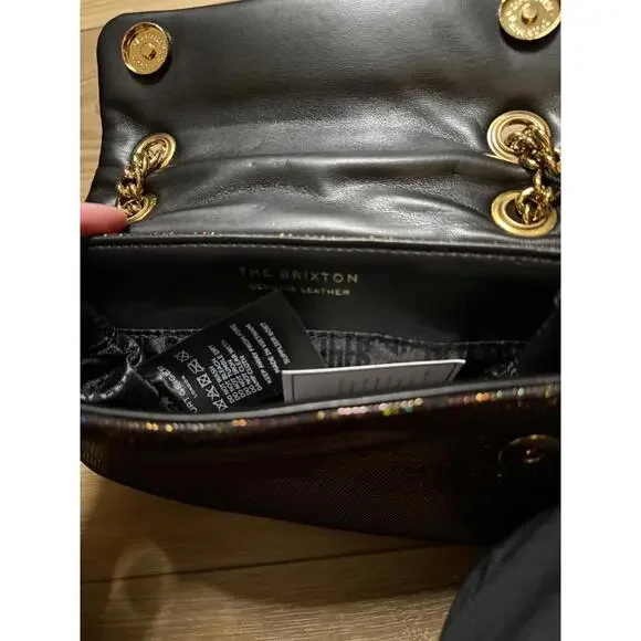 NWT!! Kurt Geiger Mini Braxton Crossbody Bag in Metallic - Picture 8 of 9